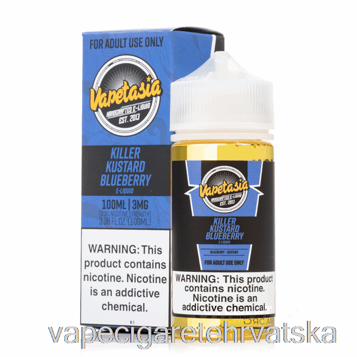 Vape Cigarete Killer Kustard Borovnica - Vapetasia - 100 Ml 6 Mg